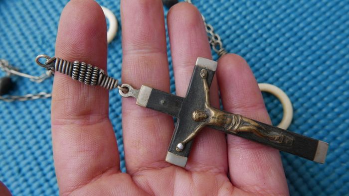 Vintage Nuns Rosary 45 Inches Long