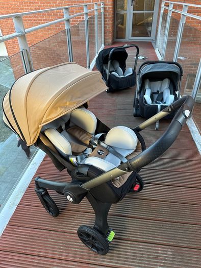 NEW car seat pram stroller all in one travel pram made based on DOONA X