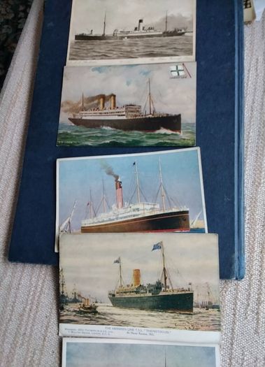 Five Assorted   Postcards