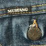 Vintage 1970,s Mustang Denim Jacket S Image 4