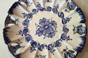 Portuguese Vestal Alcobaca Pottery Plate