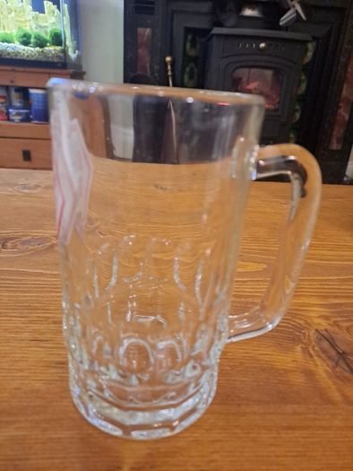Vintage Brugse Tripel half pint tankard