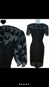 Beaded vintage dress