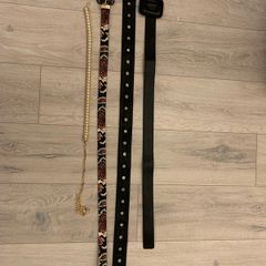 Womens Belts Bundle - 4 Belts