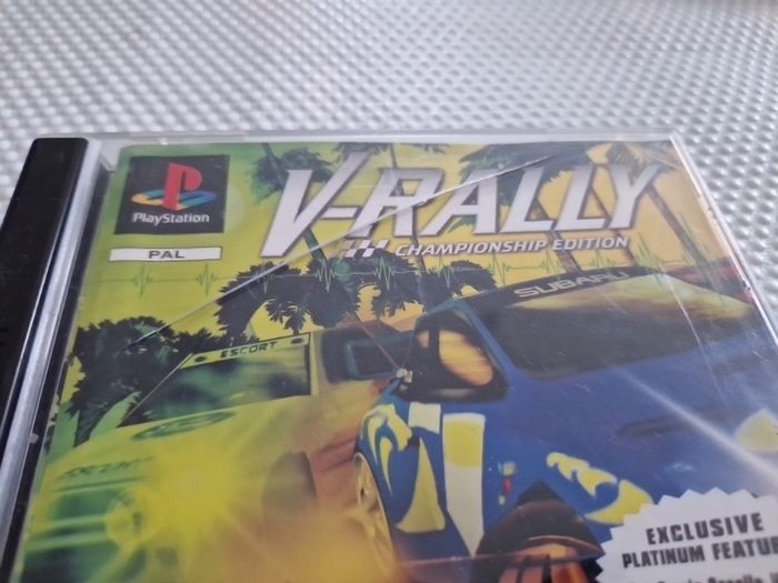 V Rally PlayStation1 Ps1 PlayStation2 Ps2 Games Original