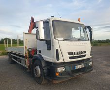 Iveco  180E (auto)  18 ton.  Palfinger crane lorry