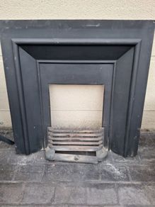 Fireplace insert & hearth