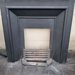 Fireplace insert & hearth