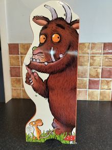 Gruffalo Childrens Bookcase Sling Storage Used