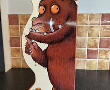 Gruffalo Childrens Bookcase Sling Storage Used