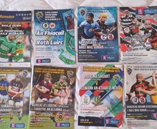 Munster Club Hurling Programmes x 8