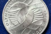 1972 Silver Germany 10 Deutsche Mark Olympic Games in Munich
