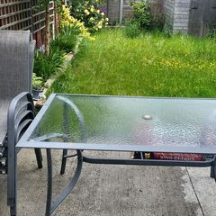 Garden chairs and table