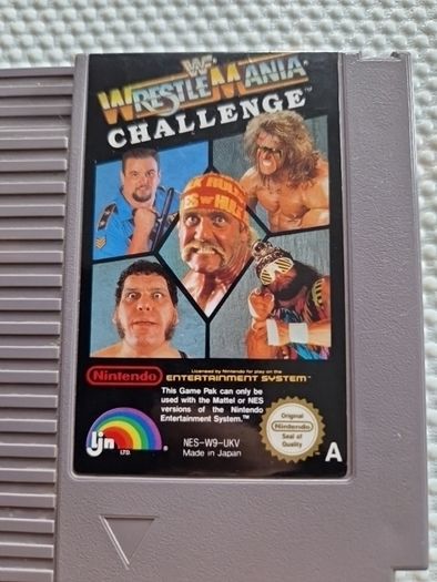 Wrestlemania Challenge Nes Nintendo Arcade Retro Games Original