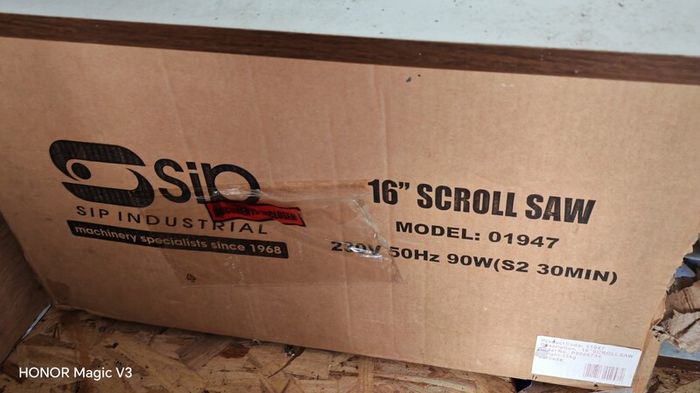 SIP Industrial 16 Scroll Saw with Flexi Drive   Model 01947