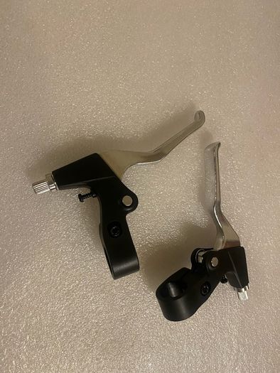100% Brand-New Alloy Brake Lever MTB Bicycle BMX/Mountain Bike Handle Hand V Bar Brake Lever Pair, Bike Parts