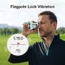 Laser Rangefinder with Slope Compensation 650Yards Golf Range Finder with Side Screen Display Flag Locking Vibration for Golfing Image 4