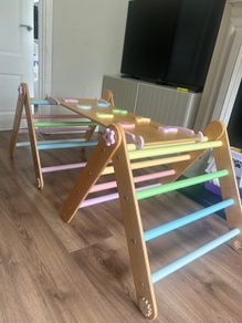Wooden Indoor Climbing Frame