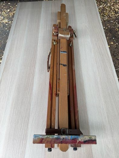 Mabef Italian Beechwood Field / Sketching Tripod Easel - Vintage Studio Character