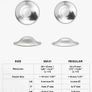 silver cups breastfeeding Image 5