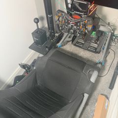 Asetek and moza complete SIM Racing setup.