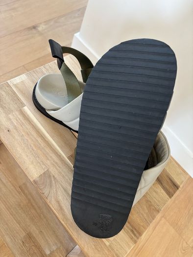 COS  Padded Leather Sandals