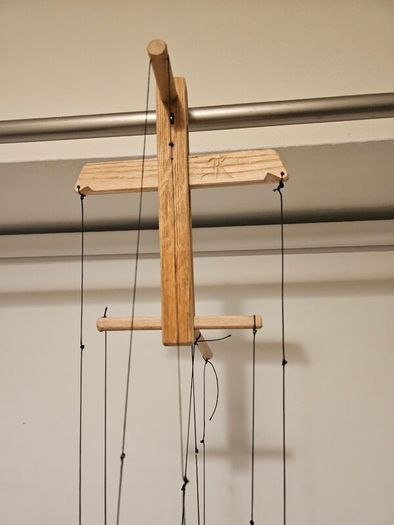 Mouse Czech Handmade Wooden Marionette