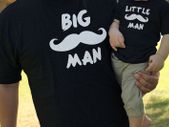 Matching Daddy T-Shirts and Infant Tees - Big & Little Man