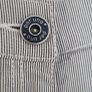 Per Una navy striped cotton pants Sz 14R Image 5
