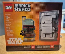 Lego 41498 BrickHeadz Star Wars Boba Fett and Han Solo in Carbonite