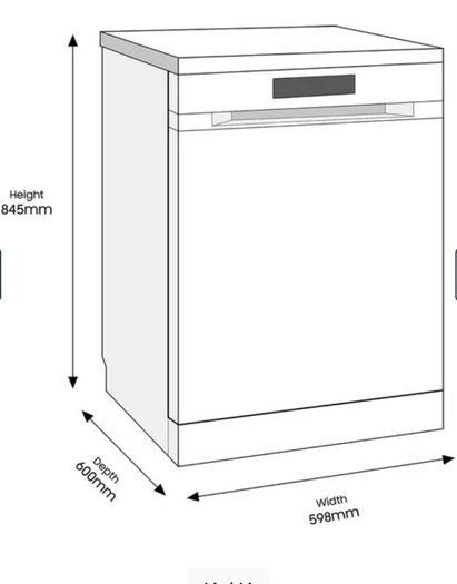 SAMSUNG Series 6 DW60M6050FS Full-size Dishwasher - Stainless Steel