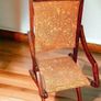Pristine Antique Victorian Childs Campaign Chair Image 6