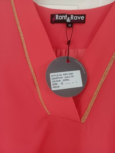 Rant and Rave size 14 bnwt