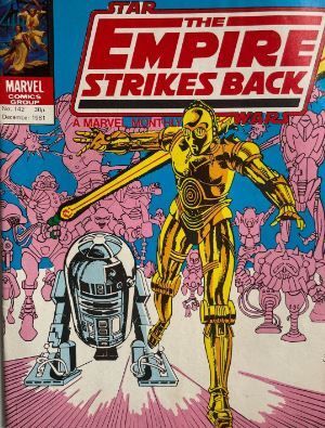 Star Wars Weekly Monthly # 142- Marvel Vintage Comic UK The Empire Strikes Back
