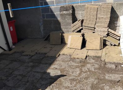 paving slabs