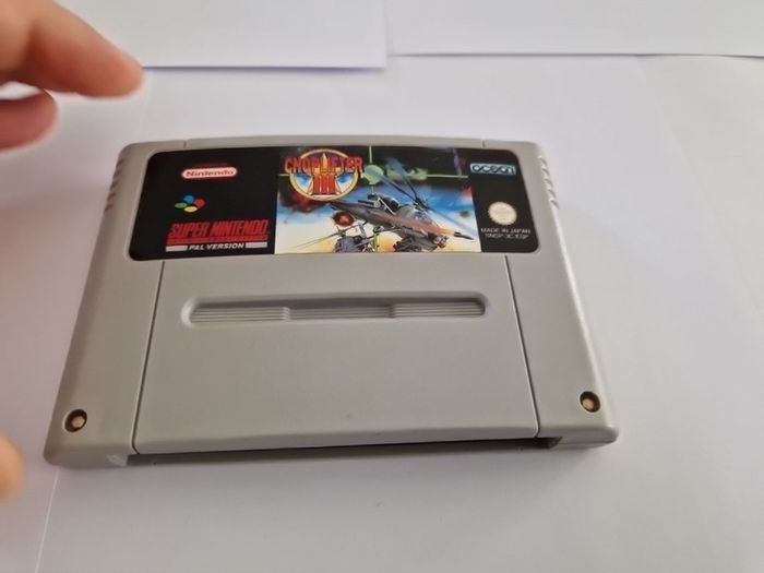 Choplifter III 3 Snes Super Nintendo Arcade Retro Games Original