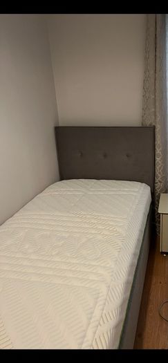Casey's single bed, mattress & headboard