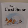 The First Snow storybook by M. Christina Butler Image 4