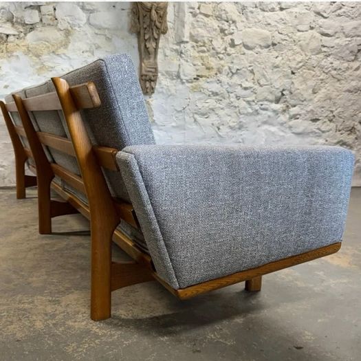 Hans J. Wegner Ge-236 Four-seater Sofa For Getama