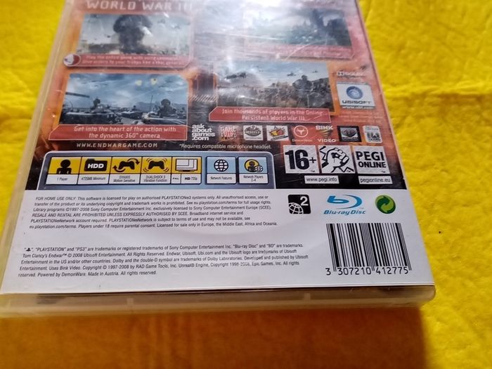 EndWar end war Tom Clancy s PlayStation 3 ps3 games Original