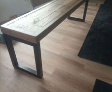 Bench seating reclaimed style