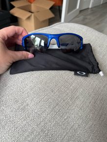 Oakley Flak Jacket XLJ - Blue/White