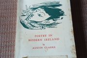 Vintage. Poetry in Modern Ireland Austin Clarke