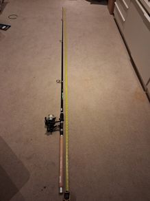 fishing rod and reel
