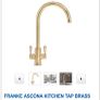 Kitchen Tap Franke Brass Finish Image 2