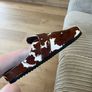 Cow print mules Pull and Bear Image 4