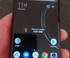 Sony xperia smartphone