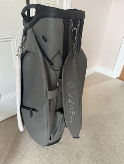 Vessel Lux Cart II Golf Bag in Pebble Grey