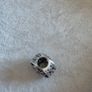 Pandora charm vintage night sky with shimmering midnight blue enamel and clear cubic zirconia very good condition Image 3