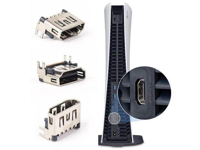 10x Original HDMI Port for PlayStation 5 Wholesale Bulk Pack High-Quality Replacement